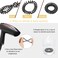 Coil Hair Ties for Thick Hair,Spiral Hair Ties for Women,No Crease Hair Tie,Small Spiral Hair Ties for Girls-12 PCS
