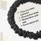 Chuangdi 9 Pieces Silk Scrunchies for Hair Silk Hair Ties Scrunchies for Women Girls Elastic Ponytail Holders(Classic Style,Black)