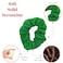 Set of 2 Solid Scrunchies (Green)