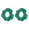 Set of 2 Solid Scrunchies (Kelly Green)
