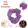 Set of 2 Solid Scrunchies (Lavender)