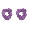 Set of 2 Solid Scrunchies (Lavender)