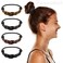 Framendino, 8 Pack Wig Braided Hair Elastic Ropes Invisible Band Ties Ponytail Holders for Women