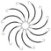24 Pieces Ponytails Hooks Elastic Band Hair Clips Rubber Bands Holder Hair Styling for Women Girls Black