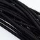 24 Pieces Ponytails Hooks Elastic Band Hair Clips Rubber Bands Holder Hair Styling for Women Girls Black