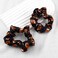 Black Football Scrunchies Sport Elastics Hair Ties Ball Silk Scrunchies Sport Hair Accessories Hair Bands for Women Teens Girls Coach Gift Ponytail Holders Heatless Curls