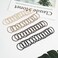 200 Pieces No Crease Elastic Hair Ties,2.5 cm in Diameter Small Hair Elastics,Baby hair Ponytail Holders for Women,Girls and Kids(2 mm x 2.5 cm, Brown)