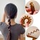 4pcs Spiral Telephone Cord Hair Ties,High Elasticity Durability No Crease Ponytail Holders Stylish Practical for Women Girls