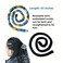 4 Pieces Spiral Lock Hair Tie for Dreadlocks - Iron Wire Embedded, Bendable Ponytail Holders - Long Dreadlock Accessory for Women &amp; Men with Thick Curly Hair
