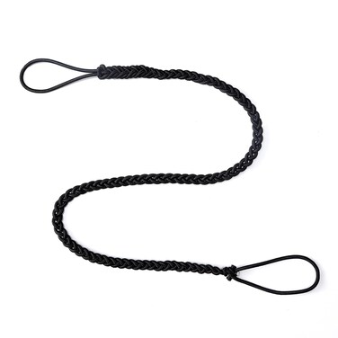 Elastic Hair Ties for Women Ponytail Holders for Long Hair Sports(Black)
