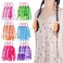 Sucrain 18 PCS Girls Hair Ribbons Ties Colorful Elastic Curly Boutique Hair Band Toddlers Girls Kids Children Ponytail Holders