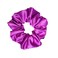 12 Pcs Satin Silk Scrunchies Soft Hair Ties Fashion Bands Bows Hair Ropes Elastic Bracelet Ponytail Holders Hair Accessories for Women and Girls (4.5 Inch, Assorted Purple)