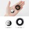TailaiMei 30 Pcs Spiral Hair Ties, No Crease Coil Hair Ties, Phone Cord Hair Ties for Thick Hair - Women Ponytail Holder Elastics(Black&amp;Transparent)