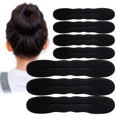 10 PCS Hair Bun Maker for Women Lazy Hair Curler Bun Clips Easy Magic Snap Roll Sponge Bun Donut Hair Maker for Women