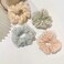 Daisy Floral Hair Ties for Girls - Elastic Non-Slip Ponytail Holders for Thick and Thin Hair, Scrunchies Hair Accessories for Women, 4Pcs