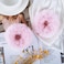 2 PCS Pink Pom Pom Hair Tie Fuzzy Furry Faux Rabbit Fur Scrunchies for Girls Women Hair Accessories