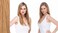 VALENTINE DAY SALE COUPON-EURONEXT Clip in hair extensions, 100% Remy human hair, 18 inches, Straight, Curly, Caramel