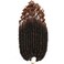 8Pack 12 Inch Crochet Hair Spring Senegalese Twist Crochet Braids Curl End Braid Hair Extensions Spring Twist Crotchet Hair for Black Women (12inch, Black Mix Brown(1B/30#))