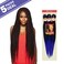 MULTI PACK DEALS! Outre Synthetic Hair Braids X-Pression Kanekalon 3X Pre Stretched Braid 52" (5-PACK, 2T1B/30)