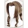 Aerith Gainsborough Long Braids Synthetic Hair Brown Anime Halloween Carnival Comic Exhibition Cosplay Hair Natural COS Ombre Wigs with Bangs