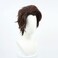 Aizen Sosuke Cos Wig Brown White Synthetic Short Hair 30cm (Aizen Sosuke-BRO)