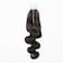 SingleBest 2x6 Deep Part Lace Closure Body Wave Human Hair With Baby Hair 100% Unprocessed Brazilian Virgin Remy Hair Natural Color (16 inches)