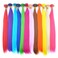 Red Synthetic I Tip Keratin Fusion Hair Extensions for Children Mermaid Hair Accessories for Kids Hair Things for Girls (50 Strand for Red)