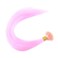 Light Pink Synthetic I Tip Keratin Fusion Hair Extensions for Children Mermaid Hair Accessories for Kids Hair Things for Girls (50 Strand for Light Pink)