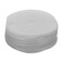 50pcs Single Hole Round Spacer Template, Heat Shield Guards for Hair Extension Bonding, Guards Hair Extension Tool, for Salon Hair Extension Bonding and Cross Hair Seamle