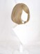 Light brown short hair wig side parted bob straight hair full hair cos anime character simulation wigs 14inch (Ashley Graham)