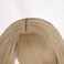 Light brown short hair wig side parted bob straight hair full hair cos anime character simulation wigs 14inch (Ashley Graham)
