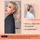 LOMMEL Ponytail Extensions Claw Clip Ponytail Extensions for Women 16 Inch Long Wavy Ponytail Extensions Fluffy Synthetic Ponytail Hairpiece Natural Soft Daily Use(18/613)