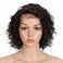 Style Icon 10" Human Hair Afro Wigs Short Curly Wigs for Black Women Lace Front Side Part Wigs (10 Inch, 2)