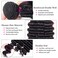 Brazilian Virgin Hair Loose Deep Wave Bundles 12A 100% Unprocessed Human Hair Loose Deep Wave Bundles 150% Density （10 12 14 inches）Double Weft Human Hair Wavy 3 Bundles Natural Black Color