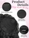KooKaStyle Curly Ponytail Extension Fluffy Drawstring Ponytail for Women Kinky Curly Clip in Hair Extensions Long Curly Wavy Ponytail Extension Synthetic Hairpiece for Daily Use(18 Inch,Black)
