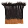 Loc Extensions Human Hair Dreadlock Extensions for Men/Women 100% Real Human Hair Permanent Dreadlock Extensions Locs Extensions Human Hair Can Be Dyed (30 Locs-8 Inch, 0.8cm-T1B/30#)