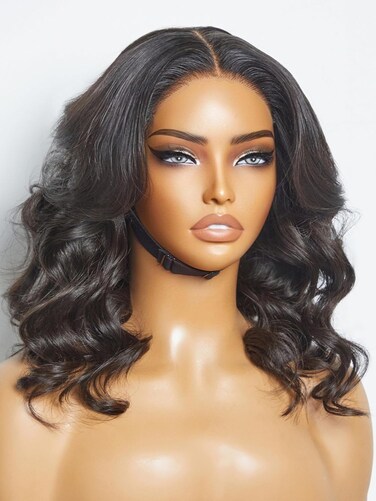 LUVME HAIR 5x5 Lace Closure Wigs Glueless Loose Wave Lace Front Wigs Human Hair
