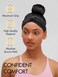 LUVME HAIR Kinky Straight Headband Wig Human Hair Ready to Go No Lace Glueless Human Hair Wigs with Adjustable Headband Beginners Friendly (16 Inch &amp; Natural Black)