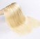 Straight Blonde 613 Blonde 613 Human Hair Bundles Unprocessed Brazilian Virgin Hair Bundles Natural Color Blonde 613 Blonde 613 Human Hair Quick Weave Hair Extension, 22 24 26