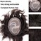 Men toupee Mono Lace with PU Toupee for Men 100? European Human Hair Replacement System Mens Toupee Men's Hairpiece Wigs for men(#3 Dark Brown Color)