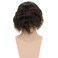 Men toupee Mono Lace with PU Toupee for Men 100? European Human Hair Replacement System Mens Toupee Men's Hairpiece Wigs for men(#3 Dark Brown Color)