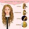 Mannequin Head with 70% Human Hair, 26" Light Brown Real Human Hair Training Head, Manikin Cosmetology Head with Clamp Holder &amp; Tools, Practice Doll Head for Hair Styling, Braiding, Curling, Cutting