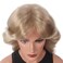 Blonde 70s Disco Wig Farrah Fawcett Wigs for Women Lady Natural Synthetic Full Wigs Vintage Cosplay Costume Hair Wig
