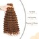 Curly Braiding Human Hair 100g 18 Inch Color 30 Auburn Brown Deep Wave Bulk Human Hair for Braiding No Weft Brazilian Virgin Deep French Curl Braiding Human Hair Extensions for Boho Braids