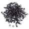 Hairro Micro Link Beads 200pcs 6mm Silicone Lined Micro Rings for Human Hair Extensions Feather Extensions Dark Brown