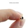 HAHIYO Dark Brown 4.0x2.7x2.7mm Micro Links Hair Extension Beads Nano Ring Hair Extensions Rings with Thin Silicone Lining for Invisible Professional Salons Extensions Tool, 500Pcs