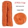 28 Pcs Human Hair Extensions with Top Closure Unprocessed Brazilian Curly Short Virgin Hair Weave Wavy (3" 4" 5" Mix Lenght 100g/pcs 350# Color)