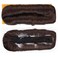 28 Pcs Human Hair Extensions with Top Closure Unprocessed Brazilian Curly Short Virgin Hair Weave Wavy (3" 4" 5" Mix Lenght 100g/pcs 4# Color)