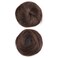 28 Pcs Human Hair Extensions with Top Closure Unprocessed Brazilian Curly Short Virgin Hair Weave Wavy (3" 4" 5" Mix Lenght 100g/pcs 4# Color)