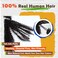 Afro Kinky Bulk Human Hair for Dreadlocks Extensions 1oz/30g,16 Inches,Texture 3C 4A,Natural Black #1B,100% Human Hair for Reparing Locs,Twists,Micro Twists or Braids（16inch Pack of 1）